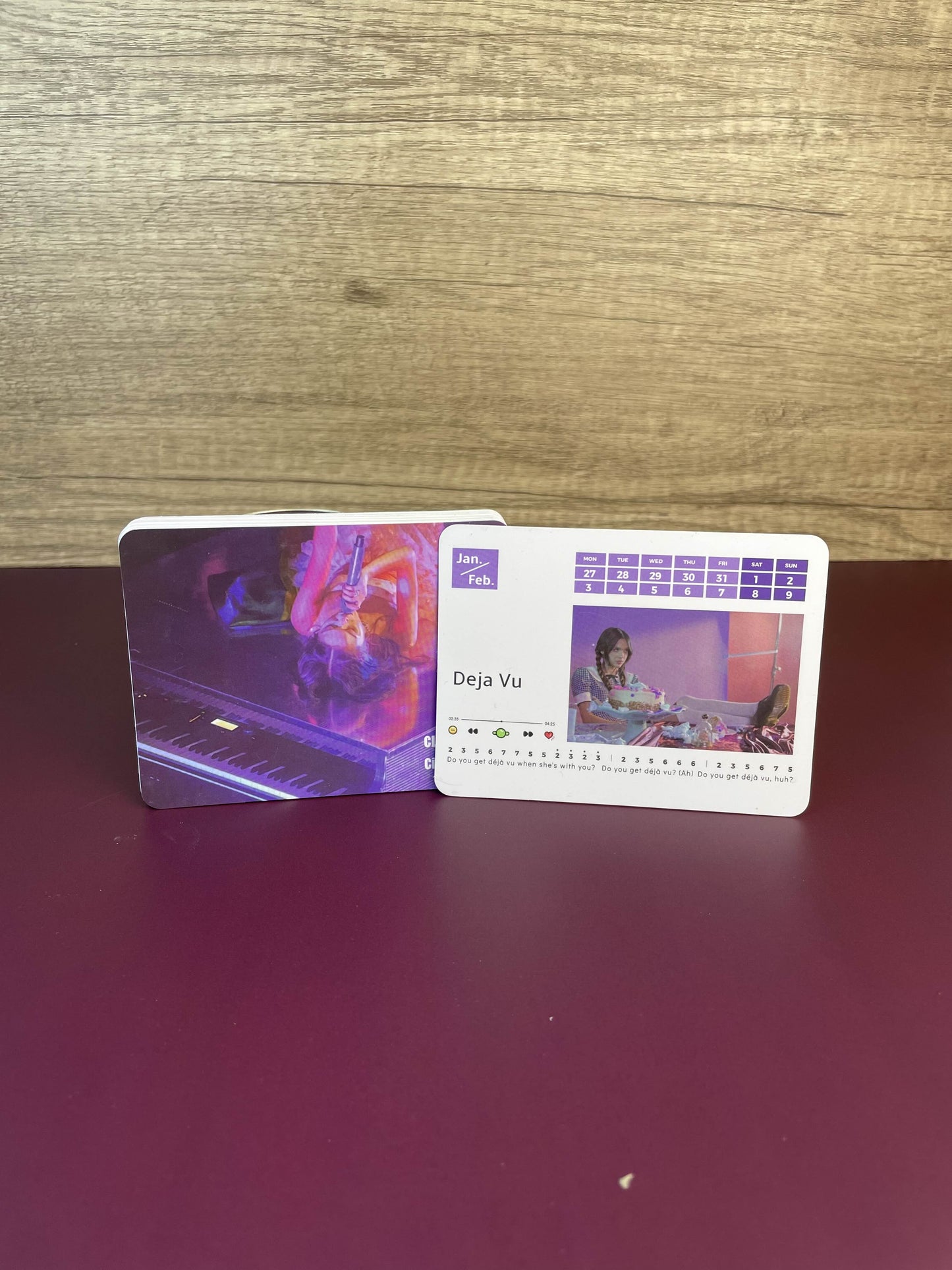 Olivia Rodrigo Piano Calendar