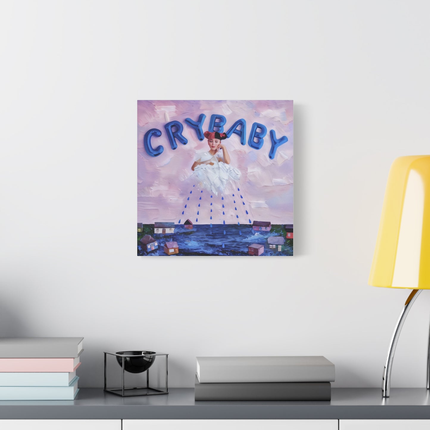 Hand Crafted Melanie Martinez Painting [Crybaby]