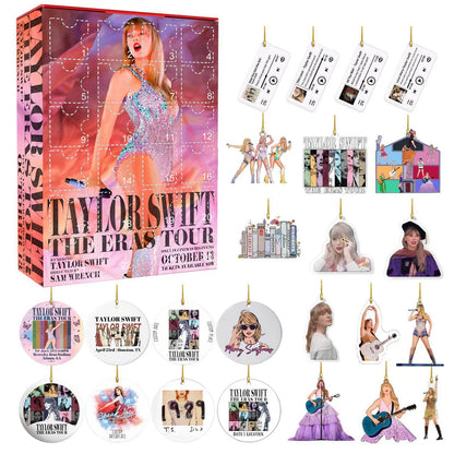 Taylor Swift Keychain & Ornament Advent Calendar