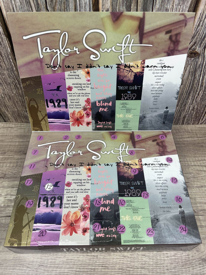 Taylor Swift Advent Calendar (EXCLUSIVE)