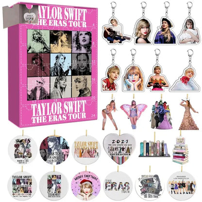 Taylor Swift Keychain & Ornament Advent Calendar