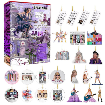 Taylor Swift Keychain & Ornament Advent Calendar